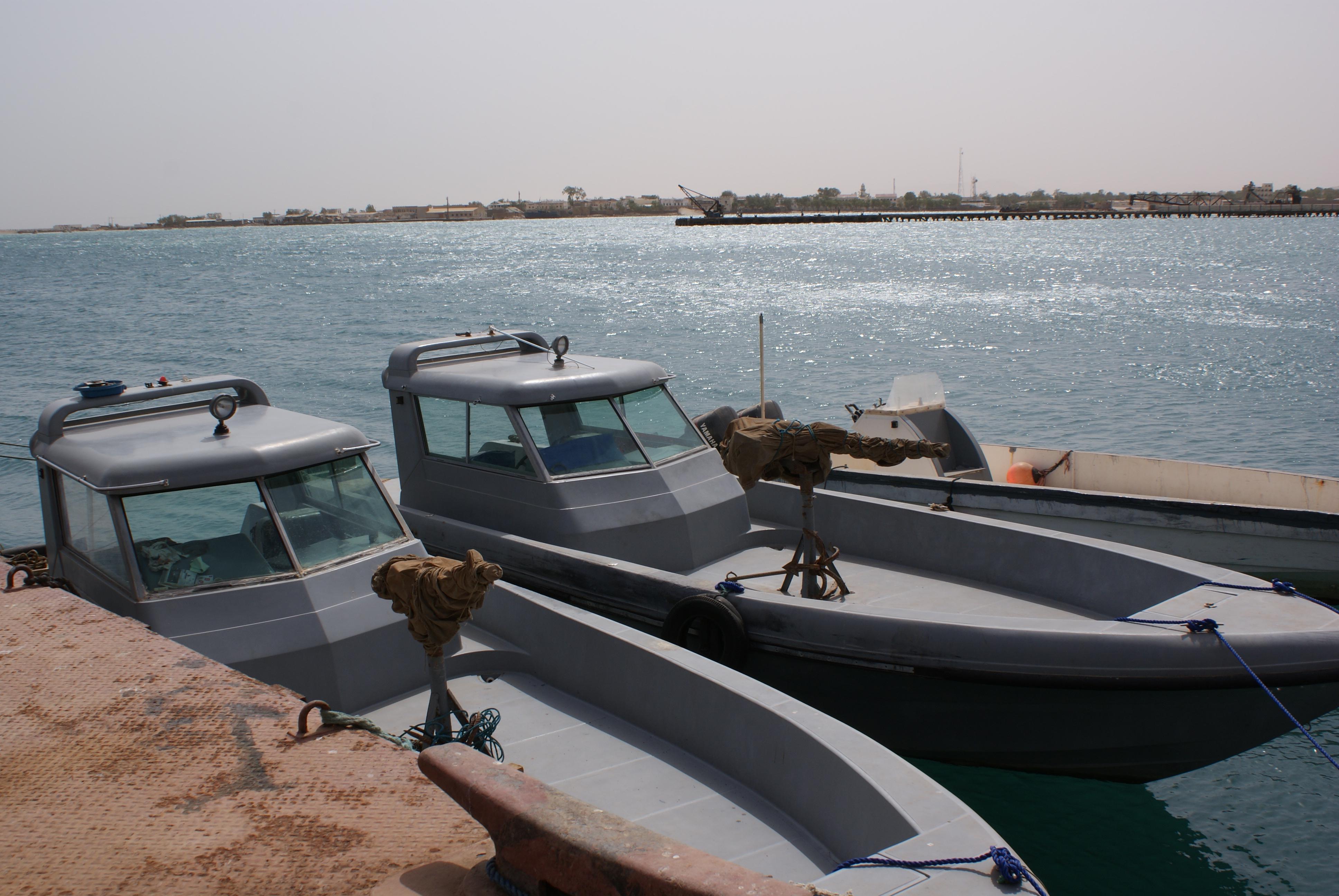 Patrol boats with Deck Mounted Vladimirov KPV Heavy Machine Guns