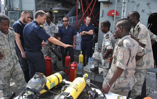 Personnel-from-ESPS-Numancia-and-and-EUCAP-NESTOR-conducting-training-with-the-Djiboutian-Coastguard-623x393